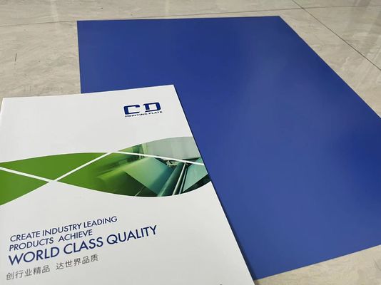 Blauwe Thermische CTP Plaat Met 25-30 Seconden Ontwikkeltijd En 830nm Gevoelige Lichtbron Voor Hoge Precisie Drukwerk