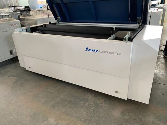 Gasheergewicht 1000 kg Thermische drukmachine hoge productiesnelheid van 28 bladen per uur voor behoeften