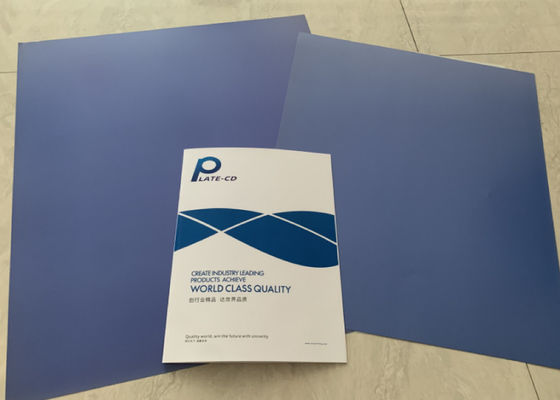 1650mm Blauwe Thermische CTP-plaat voor Offsetdruk 25±5s Ontwikkeling