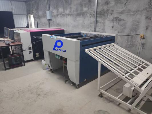 Max Web Width 1350mm Digital Plate Imaging Machine Semi automatic and Automatic Features Ensuring Consistent Plate Output
