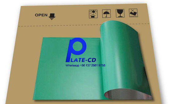 groen/blauw beëindig CTCP-UVctp van het Plaataluminium Plaat 0.150.3mm dikte