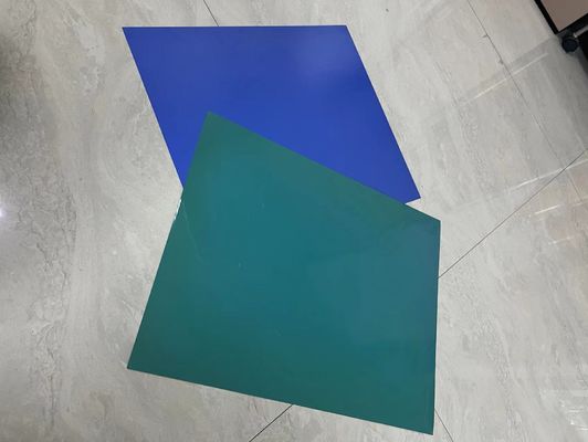 Groene coating Kleur PS-drukplaat Conventionele analoge plaat