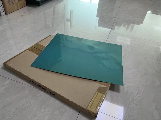 Op maat gemaakte enkele laag groene PS-drukplaat voor offsetdrukmachine