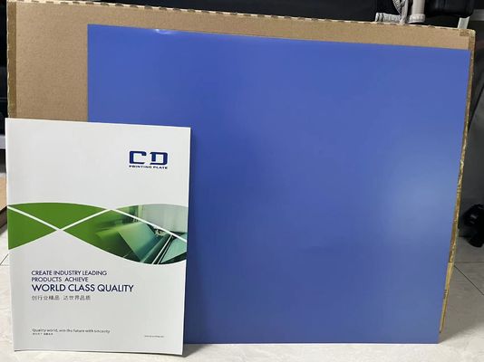 Enkellaagse Positieve CTCP Drukplaat met 40-50mj/cm2 Belichtingsenergie voor Krantendruk