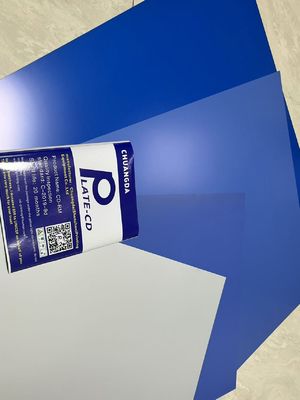 Glanzend afdrukken van eenlaagse CTP-plaat met een ontwikkelaartemperatuur van 20-25 °C en een dikte van 0,15-0,30 mm