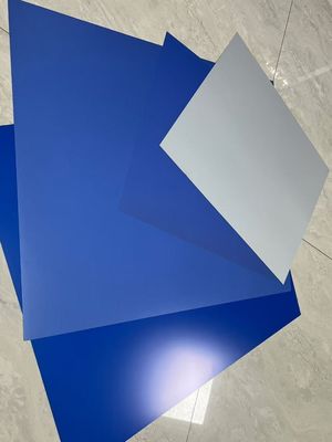 1030*800*0,30 mm Blauw Aluminium Thermisch CTP Plaat voor tijdschriften Boeken Kranten