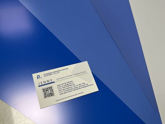 110-130 Mj/Cm2 Blootstelling Energie Thermische CTP Plaat Voor 25±5s Ontwikkelingstijd