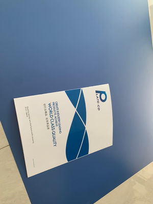 Blauwe thermische CTP-plaat met belichtingsenergie 110-130 Mj/cm2 en maximale spoelbreedte 1350 mm