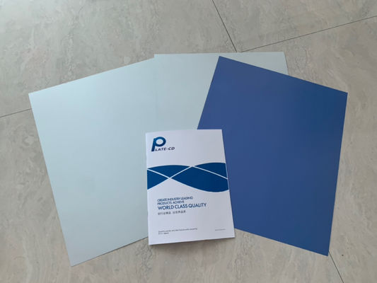 Procesloze CTP-plaat voor commerciële druk met 100.000-200.000 afdrukken, 0,30 mm dikte en 18 maanden geldig