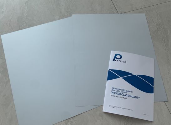 0,30 mm procesloze drukplaten met 18 maanden geldigheid en een oplage van 100.000-200.000 afdrukken