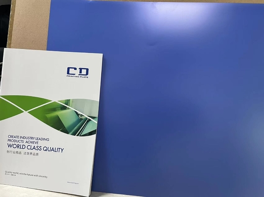 0.15-0.30mm CTP Printplaat Blauw Eénlaag 18 maanden houdbaarheid