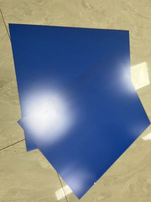 Donkerblauwe dubbele laag CTP-plaat met 350000 afdrukken 0,15 mm tot 0,40 mm breedte en ≤10% puntwinst voor drukwerk van hoge kwaliteit