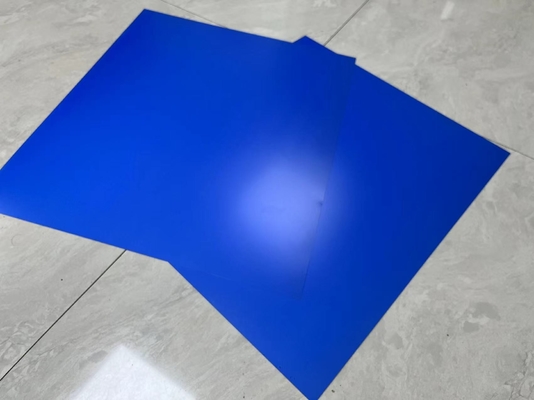 Aluminium thermische CTP plaat Voor 150000 Print Times Blauwe kleur 110-130 Mj/C2 Blootstelling Energie