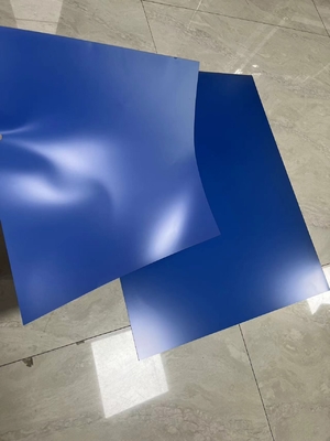Gewone inkt of UV-inkt Blauwe offsetdruk Dubbellaag CTP-plaat met dubbellaagproces