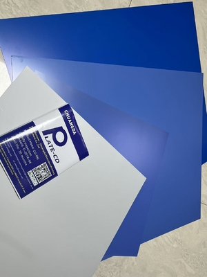 0.30mm Blauwe thermische CTP-plaat met maximale productiegrootte 1650*1450mm