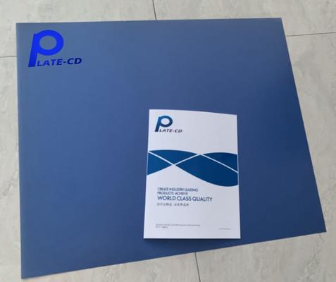 CTCP-drukplaten met 120-140mJ/cm2 laserenergie en positieve stijl voor offsetprinten