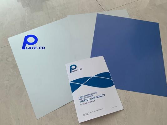 Processloze CTP-plaat met 22-25s productietijd en 100.000-200.000 afdrukken looplengte voor elke thermische plaatzetter