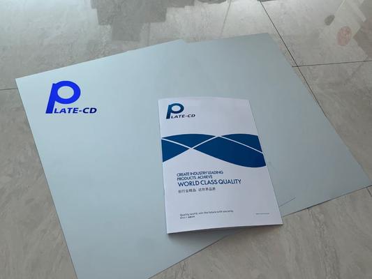 Procesloze Drukplaten CTP Plaat Zonder Ontwikkelaar 0.15mm / 0.30mm Dikte 1350 MM Maximale Spoelbreedte