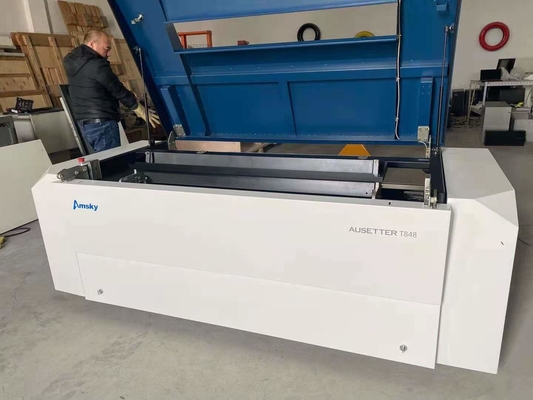 Large Format 0.15-0.28mm used CTP Plate Making Machine 830nm Fast Speed